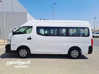  15 Nissan Urvan 2021, GCC high roof Super Clean