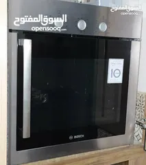 1 فرن بوش كهرباء مستعمل شغال كامل للبيع في نابلس ب 199 شيكل واضح كما في الصوره الفرن
