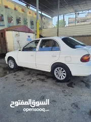  10 هيونداي اكسنت 1997 اتوماتيك فحص كامل للبيع