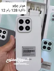  3 جهاز جديد بالكرتونة Honer X6C رام 12 جيجا 128 و 256 مكفول سنة متوفر توصيل