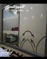  1 غرفة نوم شباب مفرد ونص تخت وخزانه طابقين