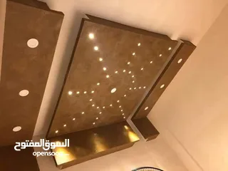  26 اللمسه الذهبيه لكافة أعمال الجبسن بورد والدهان ودهانات الديكور وبديل الخشب والرخام والصيانه العامة