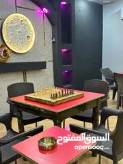  6 مقهى شعبي  للبيع مع جميع معداتو