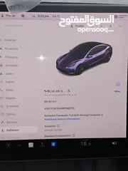  16 تيسلا موديل 3 بحالة ممتازة جدا