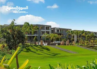  4 شقة 3 غرف فيو Garden برايم لوكيشن للبيع امام Gardenia City كمبوند تاج سيتي بخصم 70% taj city