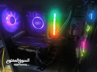  11 بي سي گيمنگ وشغل 3D بمواصفات قويه المواصفات بالوصف