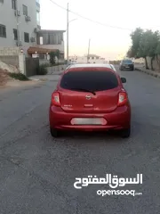  12 نيسان ميكرا موديل 2020 لون خمري ميتالك فحص كامل