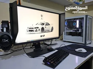 1 Setup Gaming Pc Rtx 3070 OC (White)  تجميعة كمبيوتر العاب كاملة