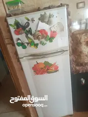  1 ثلاجه كريازي مصريه بحالة ممتازه