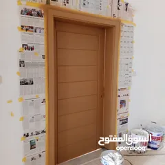  2 carpentry and door maintenance painting