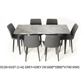  2 MARBEL DINING TABLE