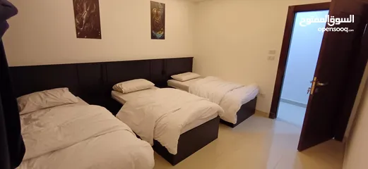  9 شقق فندقيه مفروشة مميزة vip بأجمل مناطق عمان طريق المطار ودير غبار والجبيهه