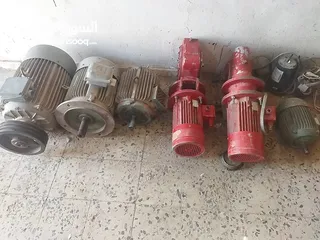  4 محركات صناعية.. ايطالية  لفة المصنع