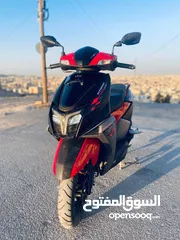  2 سكوتر تي في اس 2023 ماشي 7الاف وكاله لسا