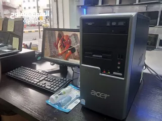  1 ايسر  acer المعالج كورتيديو الهارديسك hdd 160 بلاك سريع جدا كامل أغراضه