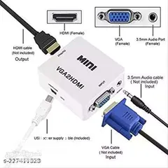  1 VGA TO HDMI Adapter