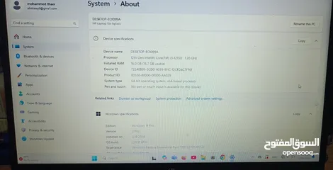  4 HP LAPTOP لابتوب اتش بي