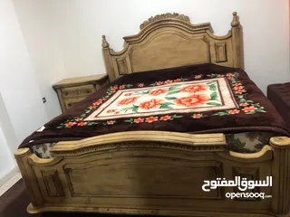  1 غرفة نوم خشب زان