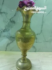  6 فازه نحاس ثقيلة نقش إبرة بحاله ممتازة جدا جدا