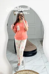  22 بيجامات الصيف صارت متوفرة عند افرودايت   البيجامة ثلاث  قطع  او قطعتين من وزن 40 لوزن 70 فري سايز