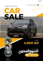  1 Toyota RAV4 2018 Excellent condition