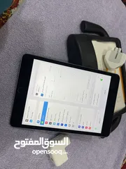  5 ايباد ابل ميني 4 رمادي 128 قيقا خط شريحة 5g نظيف مو مفتوح ولا مصلح شرط