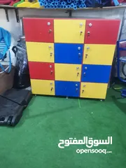  9 خزانة معلمين و معلمات خشب لكرات 6 خانات مع ابواب و مفاتيح متوفر خدمة التوصيل لجميع المحافظات