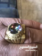  1 خاتمين انتيك حجر مازونايت حجم كبير للبيع بسعر مناسب الخاتم انتييك. والحجر مازونايت.