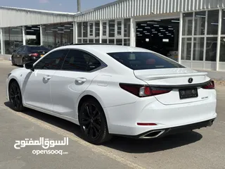  3 لكزس ES350F كلين تايتل 2022 موتر بمواصفات ممتازة