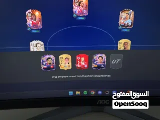  3 حساب fc26 للبيع فيه ثلاث ايكونات قارينشا بلانك و سيقير الوسط السويديه و ريندرز( مقطوع عن السوق) PC