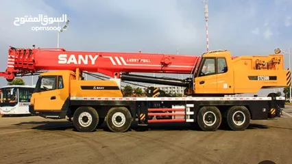  1 50 Ton Sany Crane for Rent - Fully Compliant with PDO Specifications