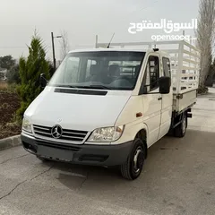  6 مرسيدس 416 شاصي قصير بحالة الوكالة فحص نخب