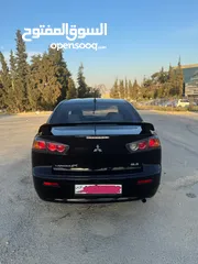  6 لانسر فراشة 2017  7 جيد لون اسود للبيع