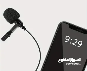  10 مايكروفون مع مشبك