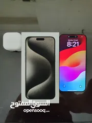  1 ايفون 15 برو ماكس للبيع  