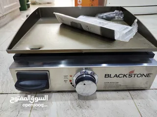  5 Blackstone griddle, gas stove