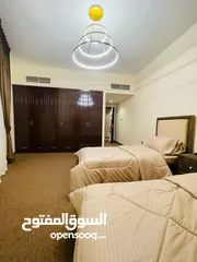  20 For sale in Ajman, in Horizon Towers Ajman, the most elegant and elegant, two rooms and a hall, over
