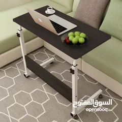  2 مكتب طلابي عملي ومتنقل بترتيب عصري! سطح واسع بيساع لابتوب + كتب + أدوات مدرسية عجلات قوية