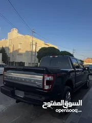  29 ford f150 platinum 2022 hybrid 3500 cc powerboost  بلاتينيوم لون كحلي و داخلية مميزة لون كاميل