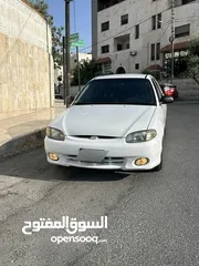  1 هيونداي اكسنت 97 قصة الدب هاتشباك بحالة ممتازة