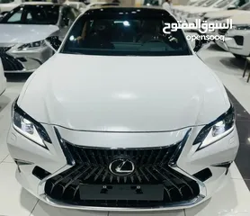  1 لكزس ES 350 بريمي بانوراما 2023 بروجيكتر اللون ابيض