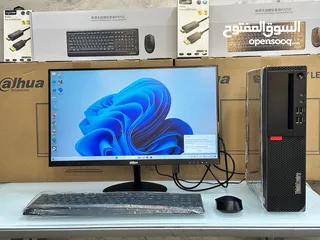  2 عرض ناري على كمبيوتر أمريكي مع شاشات جديده 24 انش COER I5 RAM 16GB بسعر مغري جدا