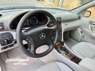  20 مرسيدس C200 موديل 2007 وارد الشركة عداد 155 الف كم بحالة الوكالة