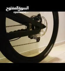  18 سيكل جبلي مع ملحقاته trail bike دراجة أصلية عملية مع اكسسوارات canyon mountain