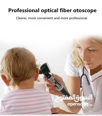  13 جهاز فحص الأذن و الانف auto scope منظار كاشف فاحص اذن و انف الطبي مع اضائه اوتو سكوب