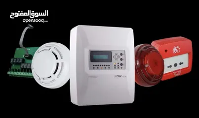 1 تسليم متطلبات دفاع مدني أجهزه اطفاء و انذار الحريق ابواب مقاومه للحريق طفايات الحريق صيانه و توريد