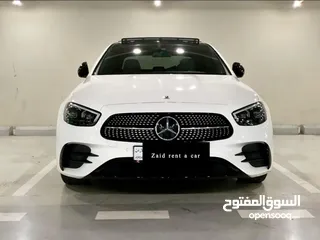  3 للايجار مرسيدس e200موديل 2022