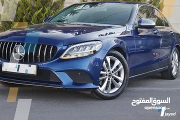  2 مرسيدس/Mercedes C200 (2020) 1500 CC Turbo / Mild Hybrid    95000 KM  Exterior: Brilliant Blue