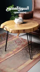  4 Luxury Natural Walnut Tree Stump Tables – For the Distinguished and Refined