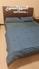  1 Good quality cot with mattress, quilt pillow etc